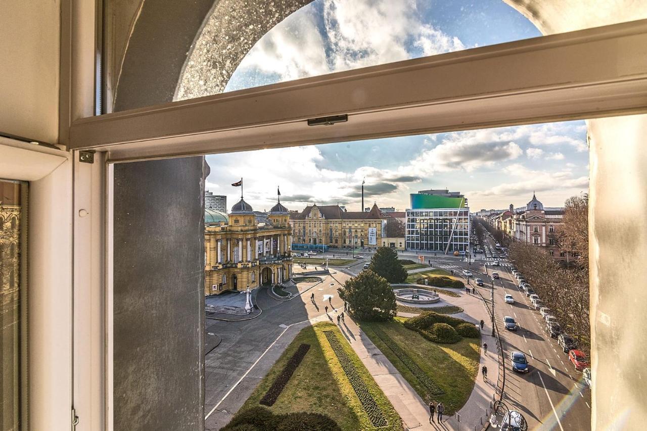 Modern City-Centre Penthouse With Spectacular Views / 135Sqm Zagabria Esterno foto